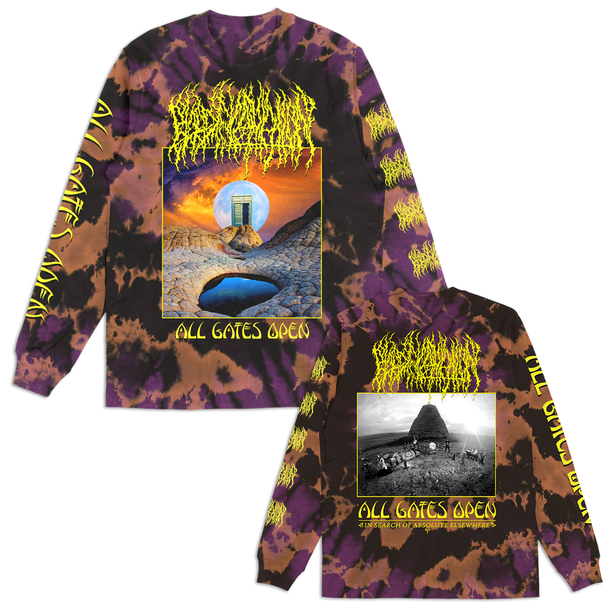 All Gates Open Album Cover Long Sleeve (Dye)