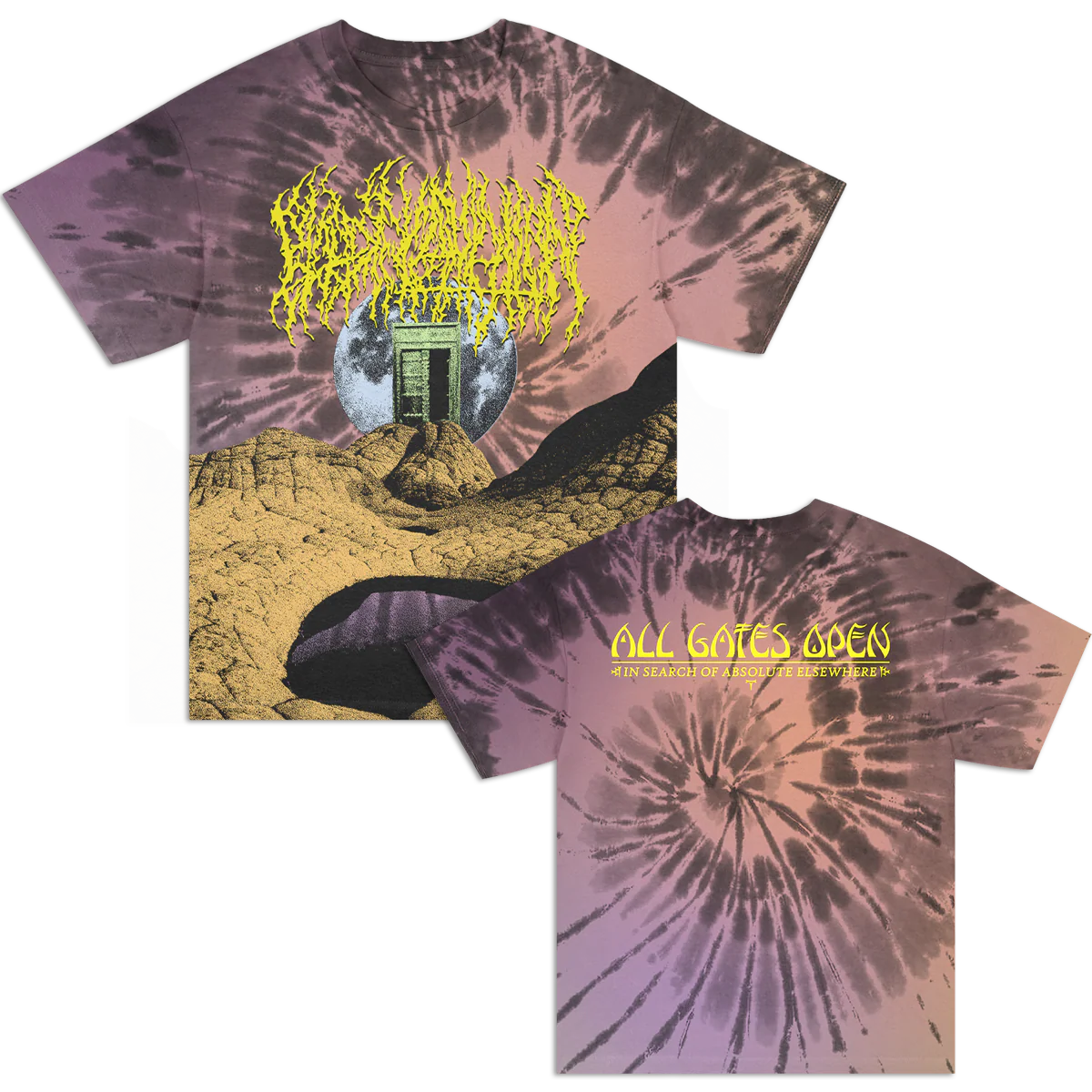 All Gates Open All Over Print T-Shirt (Dye)