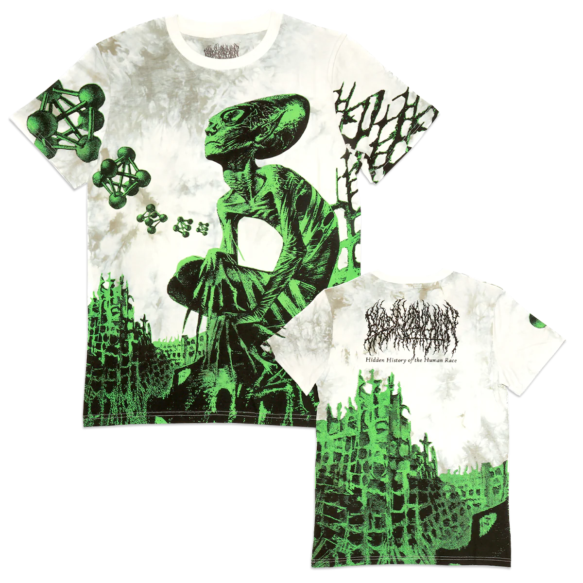 Hidden History of the Human Race All Over Print T-Shirt (Dye)