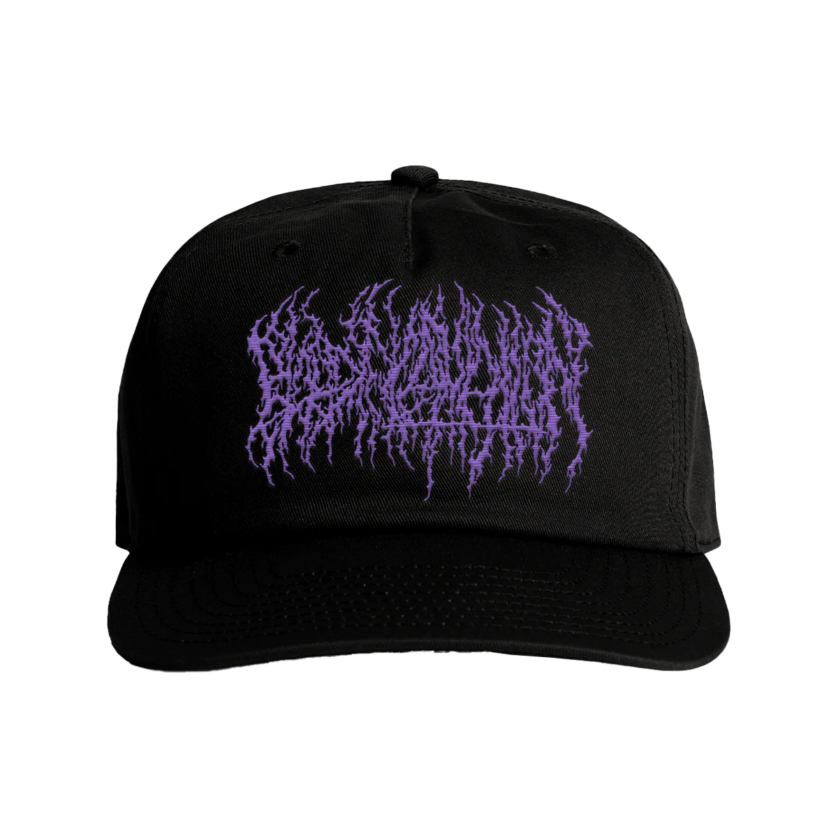 Purple Logo Hat (Black)