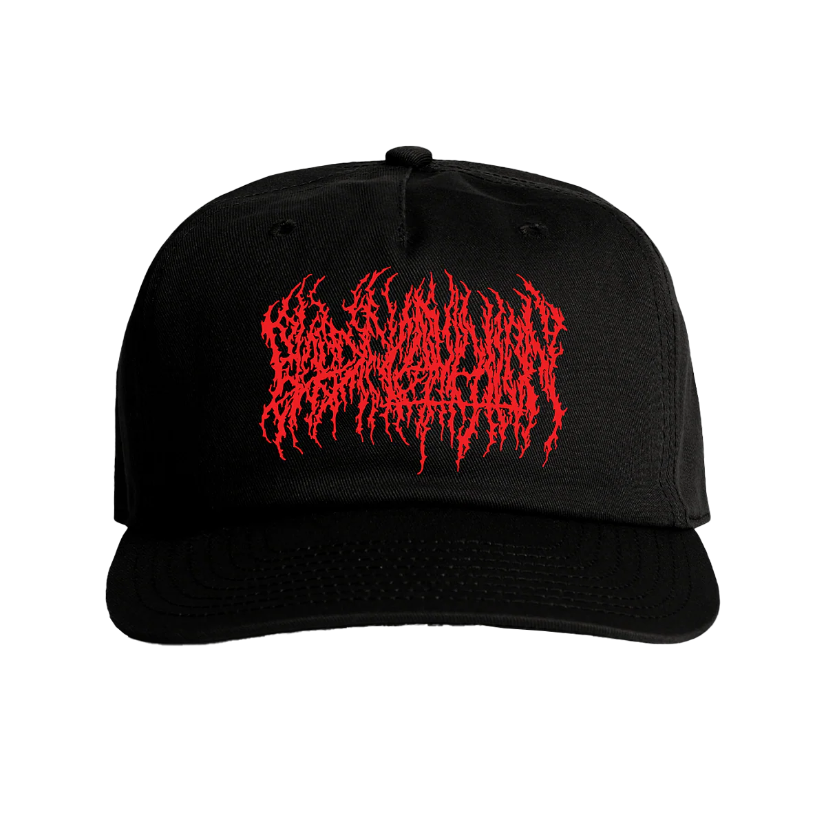 Red Logo Hat (Black)