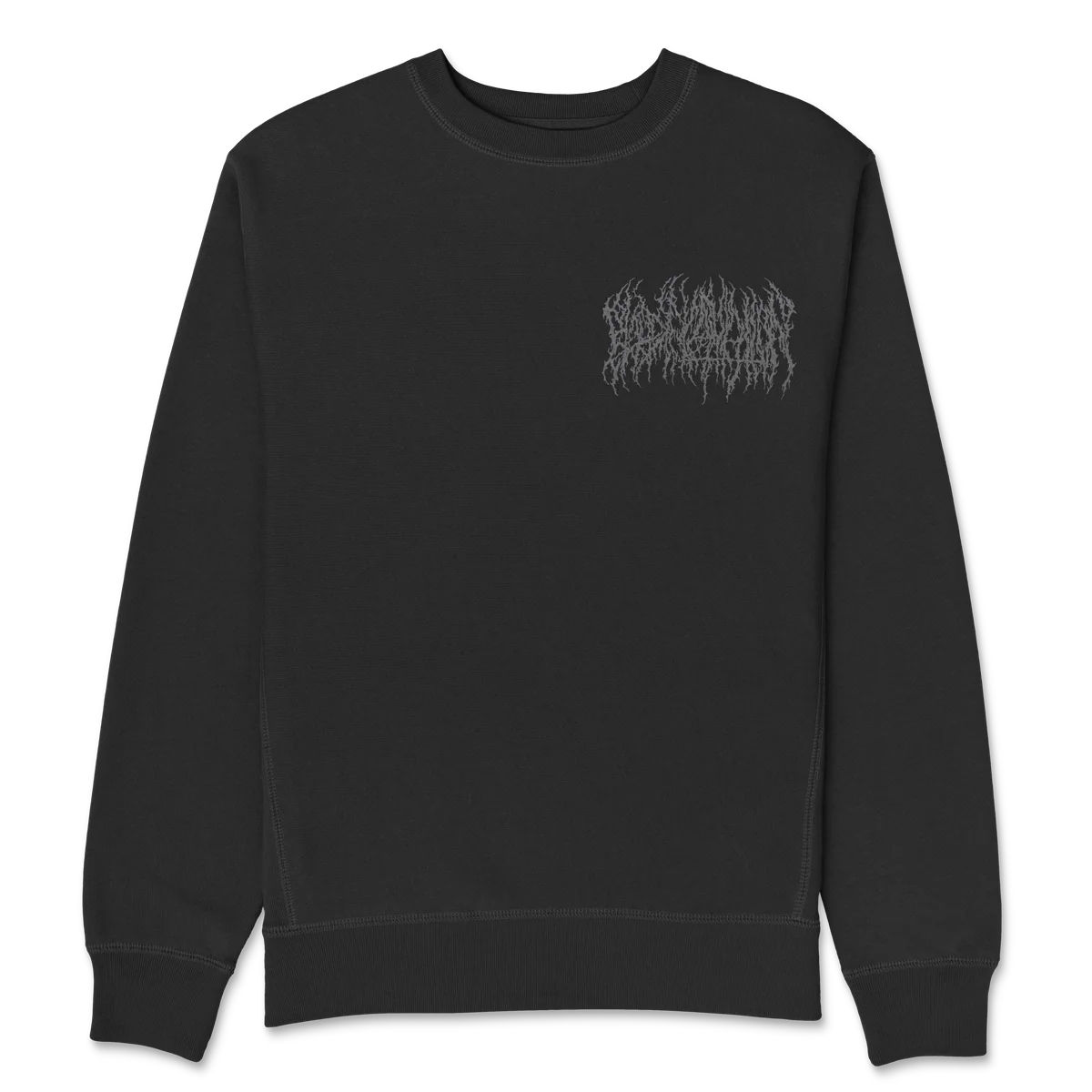 Reflective Stargate Research Society Crewneck Sweatshirt (Black) - Image 4