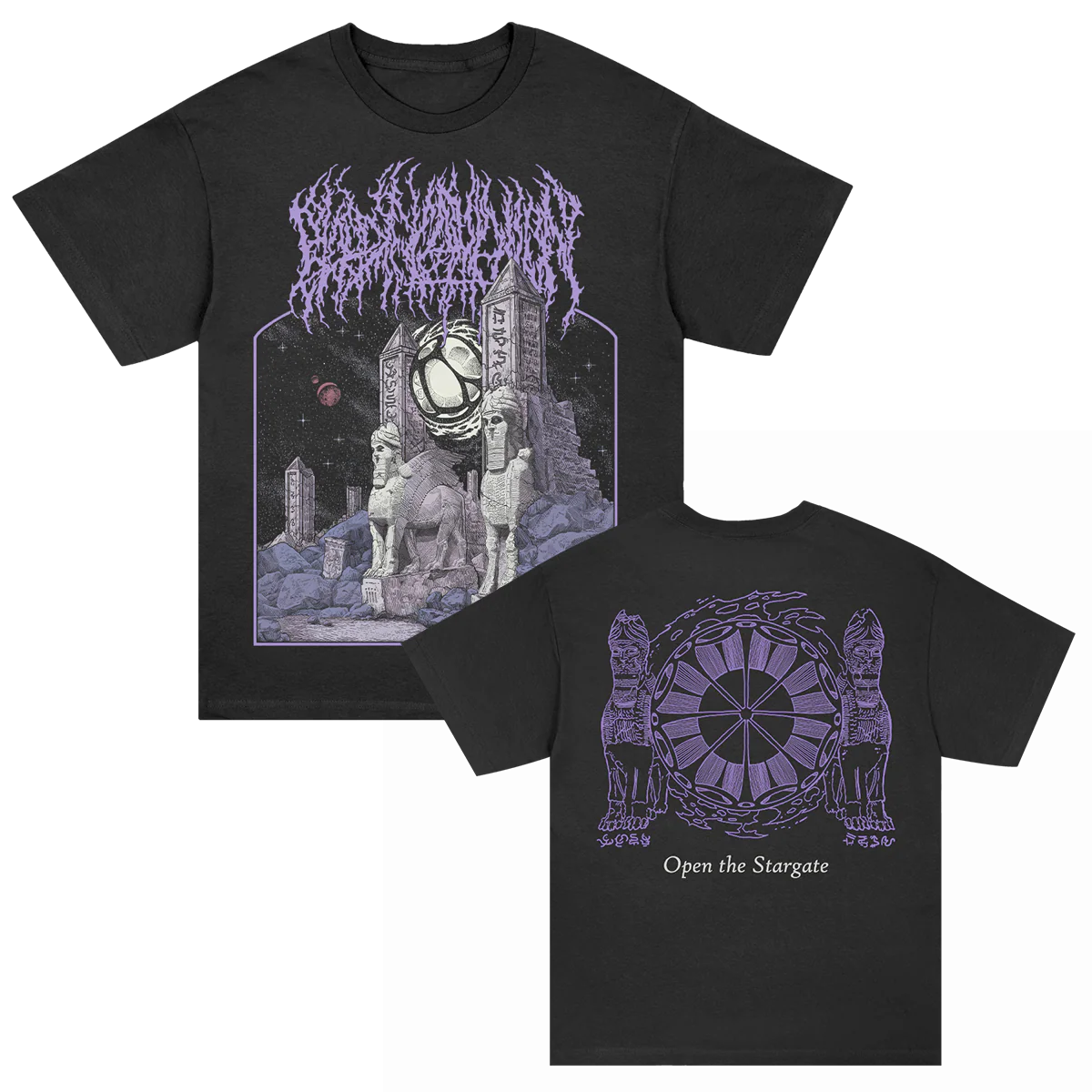 Sumerian Stargate T-Shirt (Black)